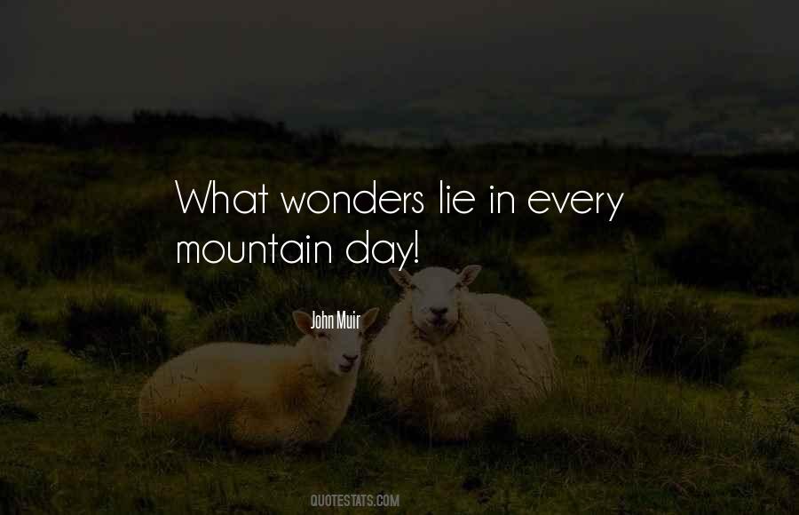 Mountain Day Quotes #928767