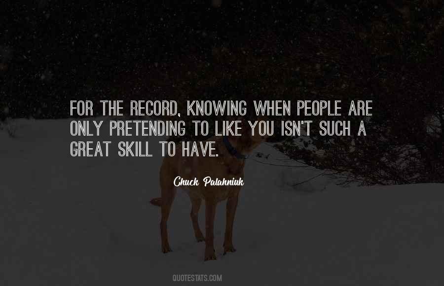 Quotes About People Knowing You #892563