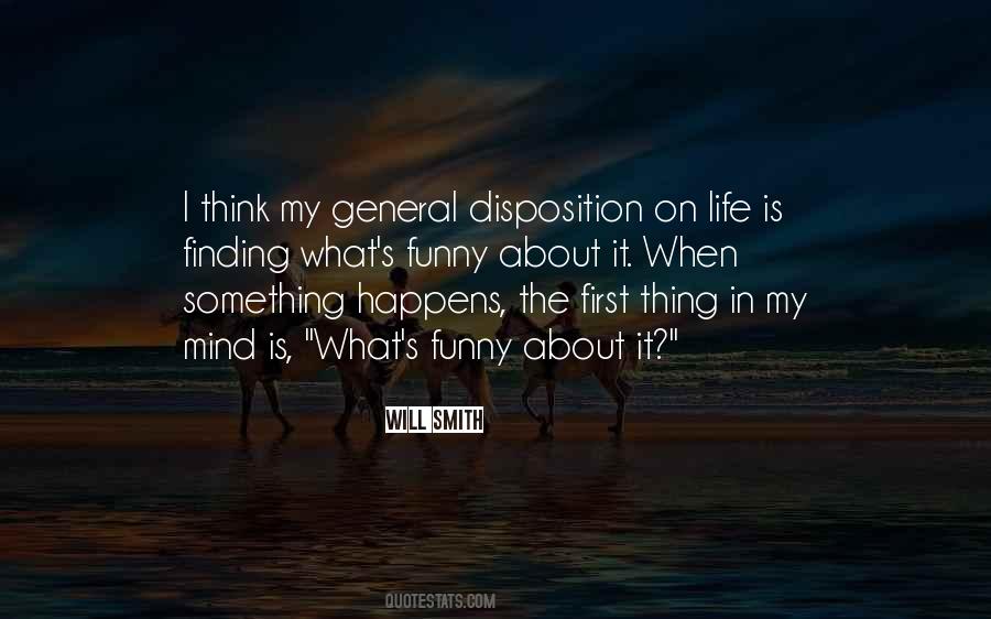 First Thing I Think About Quotes #1556844