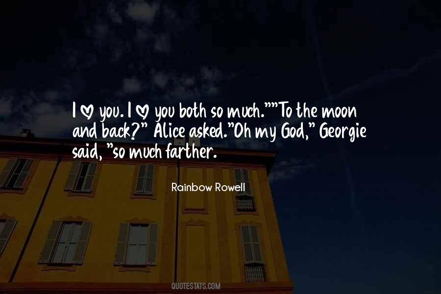 I Love You Moon Quotes #436575