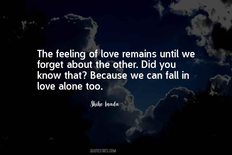 In Love Alone Quotes #578840