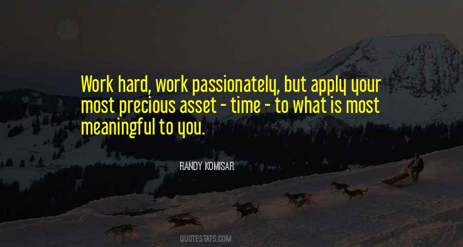 Your Hard Work Quotes #41839