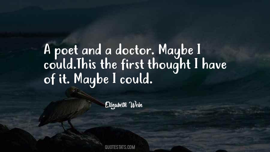 The First Doctor Quotes #447435