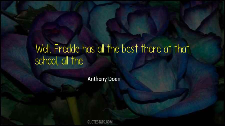 Fredde Quotes #754058