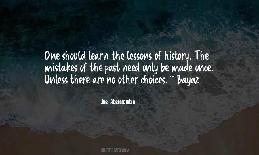 Past Choices Quotes #1860255