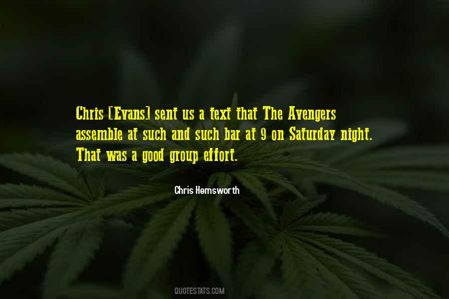 Good Saturday Night Quotes #1351399