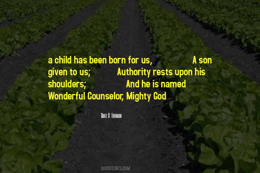 A Child Is Born Quotes #1634276