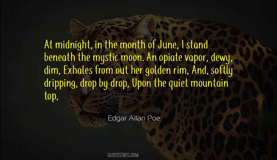 Moon And Mountain Quotes #1037383