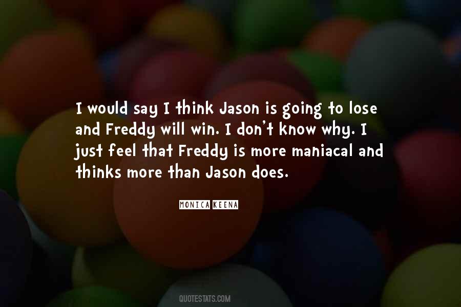 Freddy Vs Jason Quotes #505312