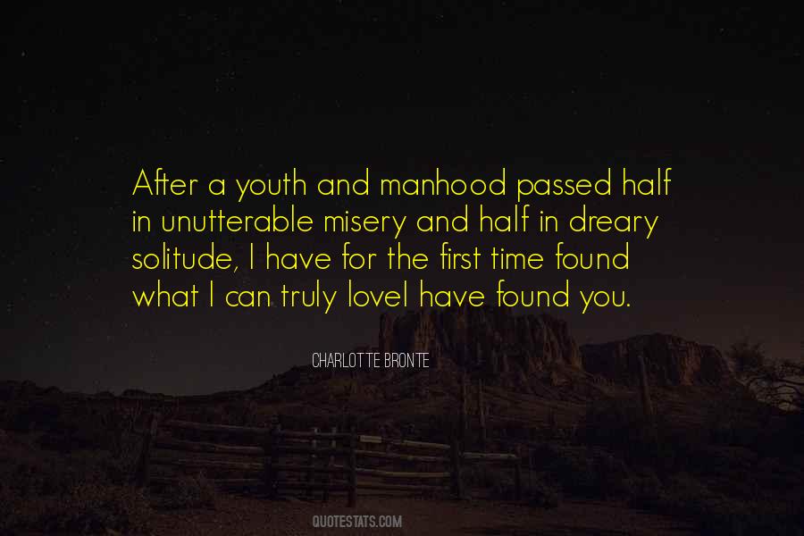 Misery Love Quotes #711661