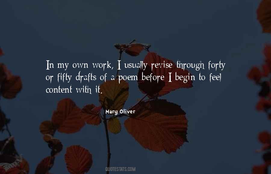 I Feel Content Quotes #1047759