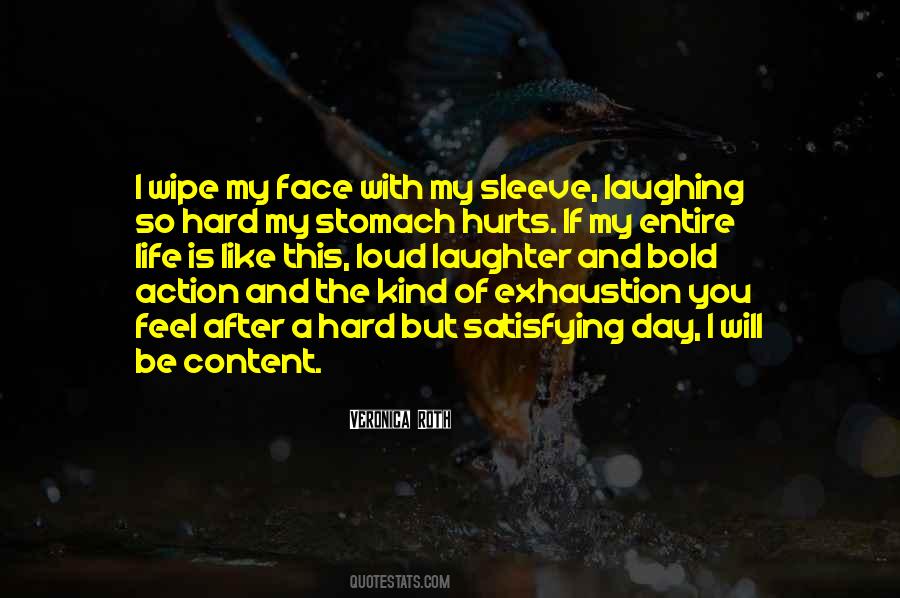 I Feel Content Quotes #1875098