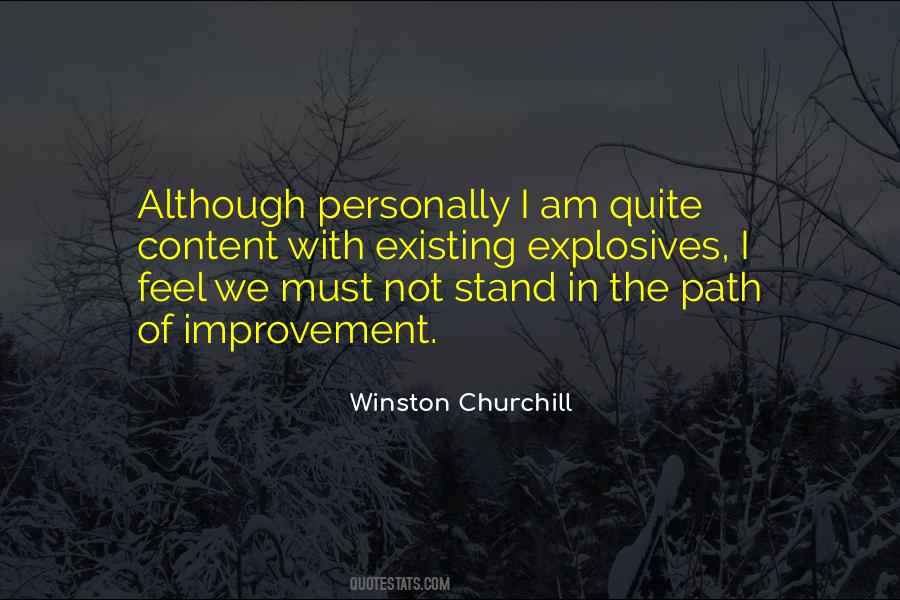 I Feel Content Quotes #938854