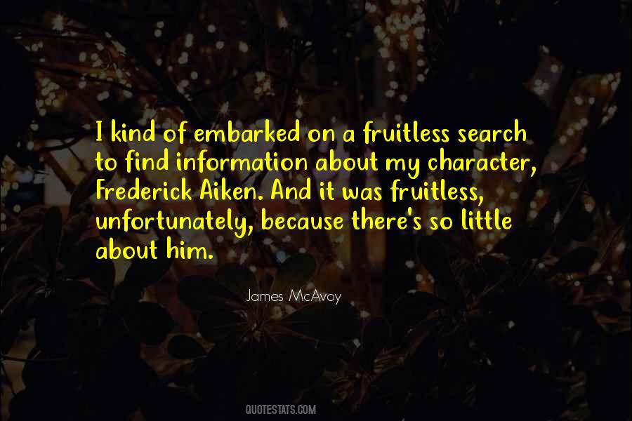 Frederick Aiken Quotes #1858705