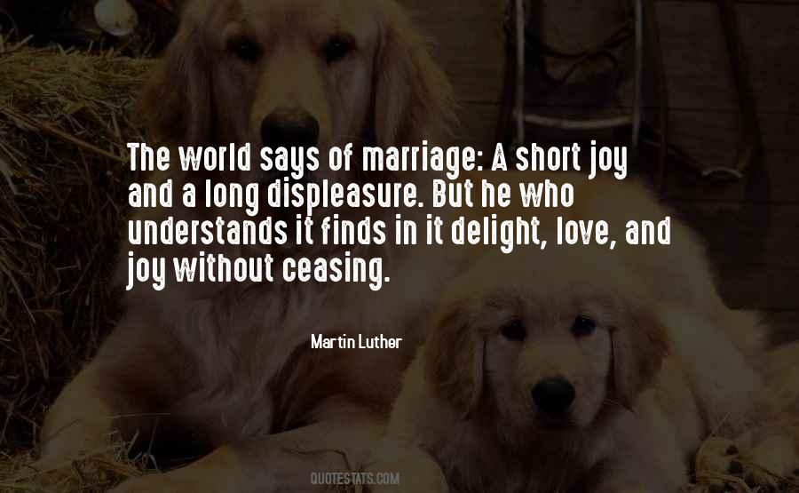 Marriage Joy Quotes #1043379