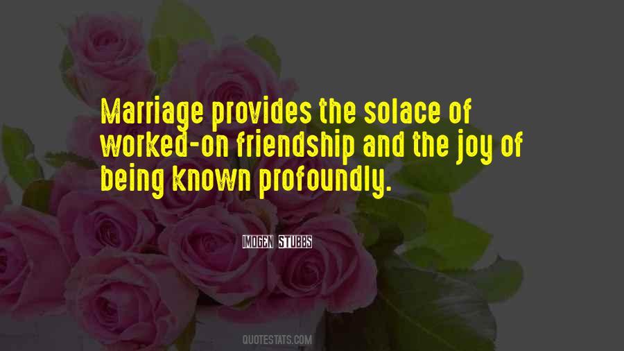 Marriage Joy Quotes #414074