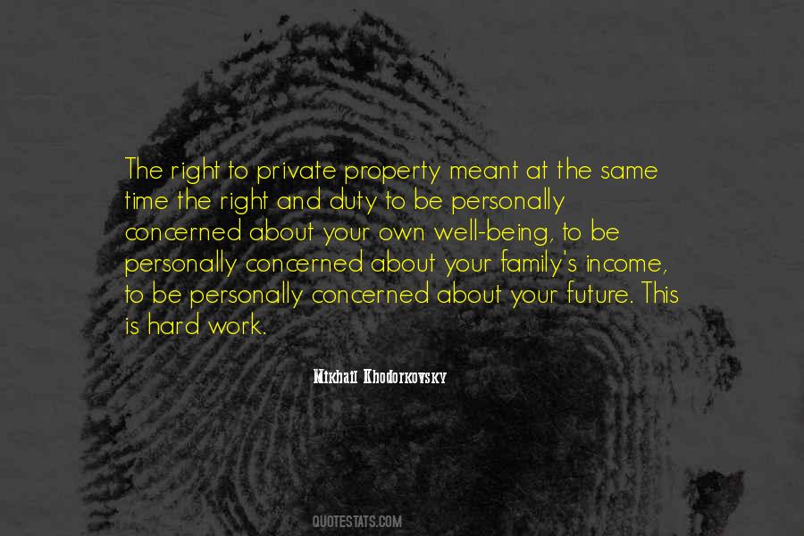 Right To Own Property Quotes #738271