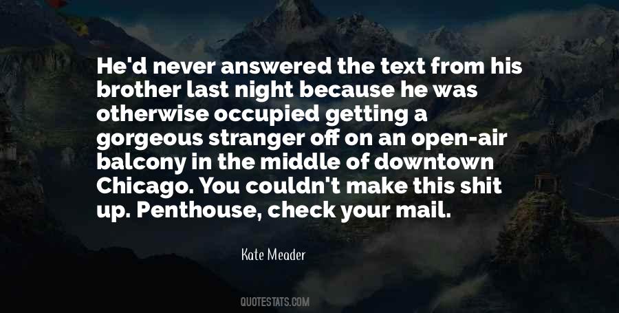 Chicago Night Quotes #200562