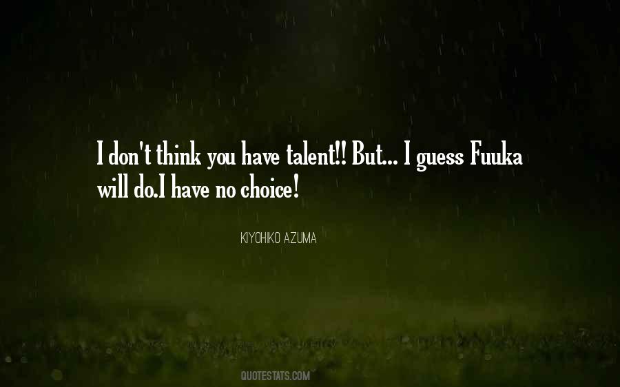 Fuuka Quotes #1779952 Fuuka Quotes #1779952