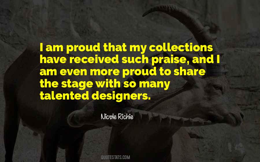 I Am Talented Quotes #525112