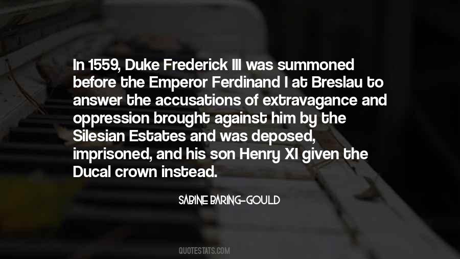 Frederick Quotes #16363