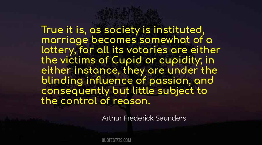 Frederick Saunders Quotes #1697738