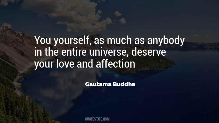 Deserve Your Love Quotes #1416000