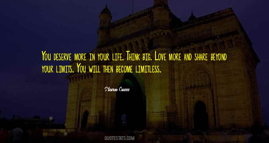 Deserve Your Love Quotes #487975