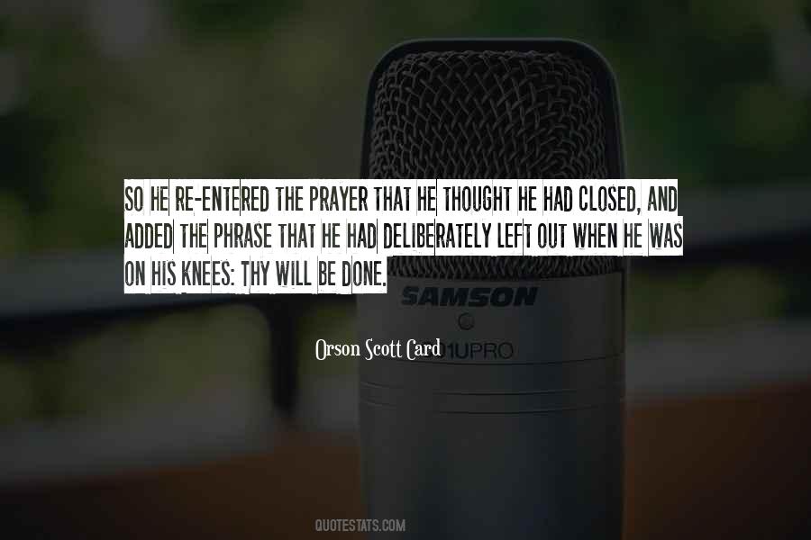 The Prayer Quotes #1031699