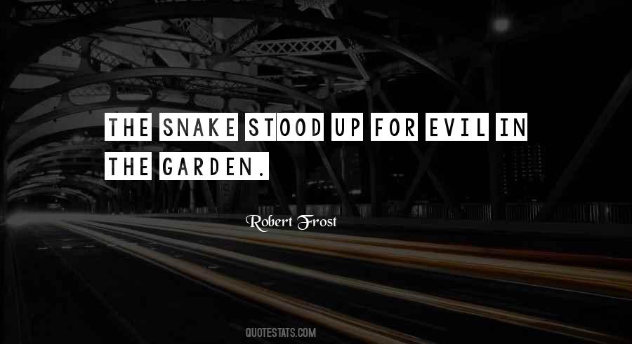 Evil Snake Quotes #1277390