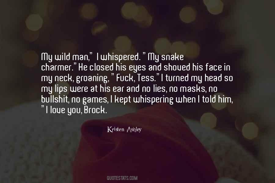 Love Snake Quotes #1219264