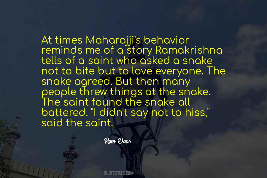 Love Snake Quotes #1374719