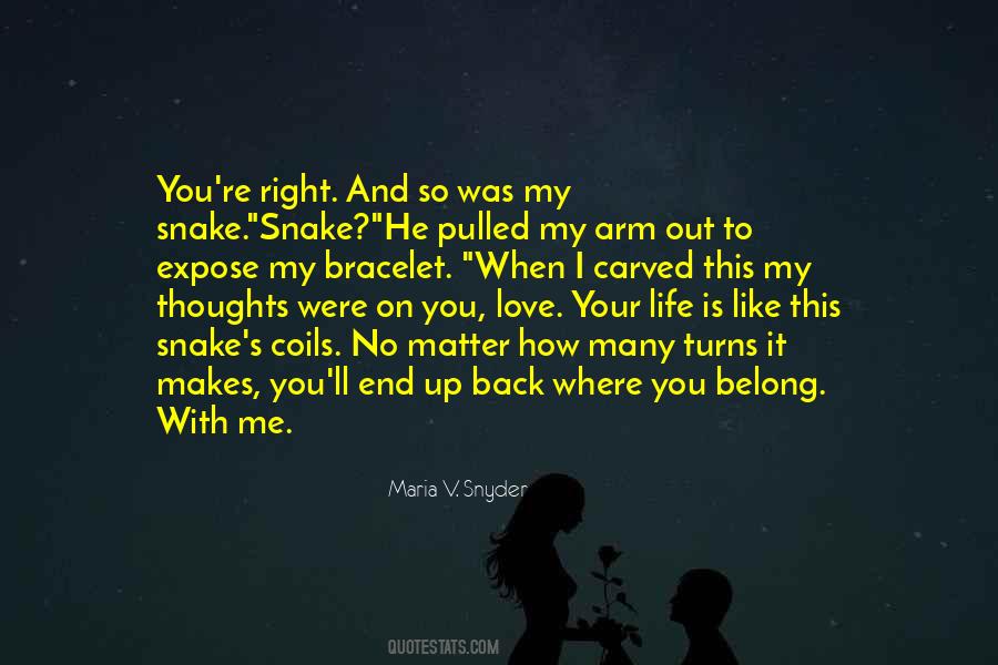 Love Snake Quotes #566533