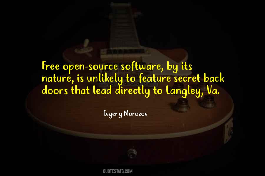 Free And Open Source Software Quotes #1337249