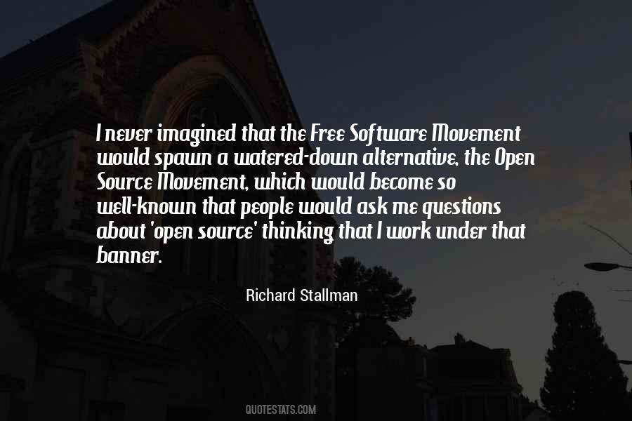 Free And Open Source Software Quotes #638798