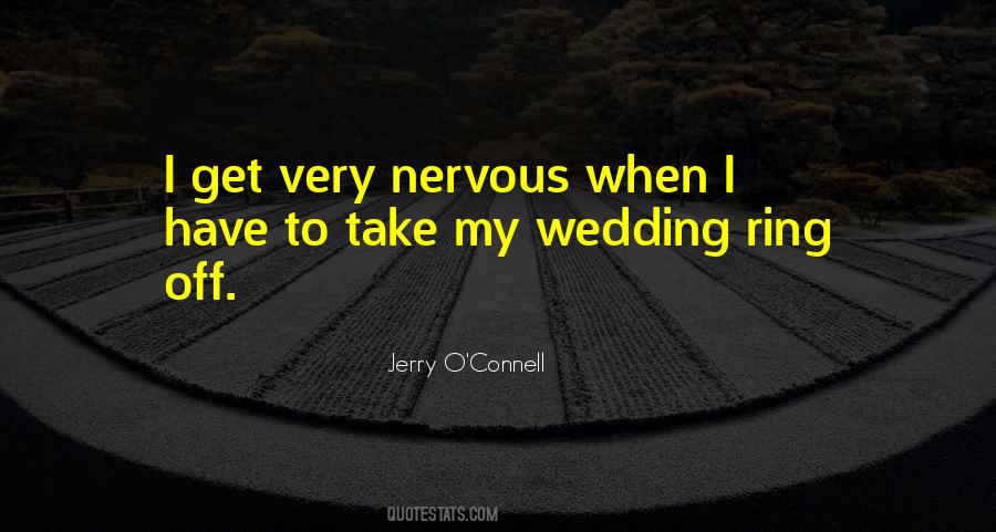 Wedding Nervous Quotes #1375062