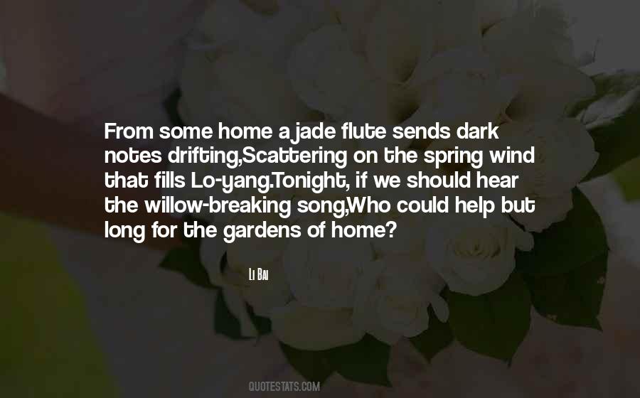 Spring Song Quotes #267054