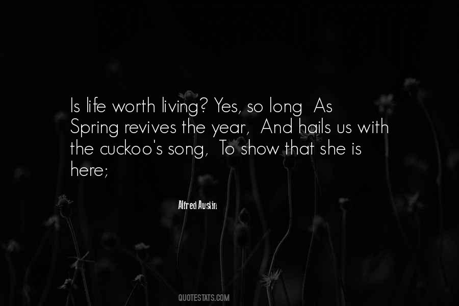 Spring Song Quotes #975722