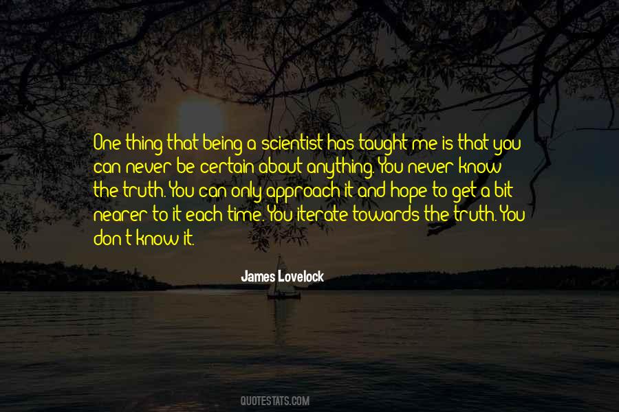 Only You Know The Truth Quotes #345519