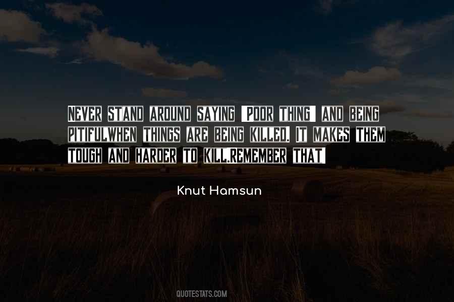 Quotes About Hamsun #1365592