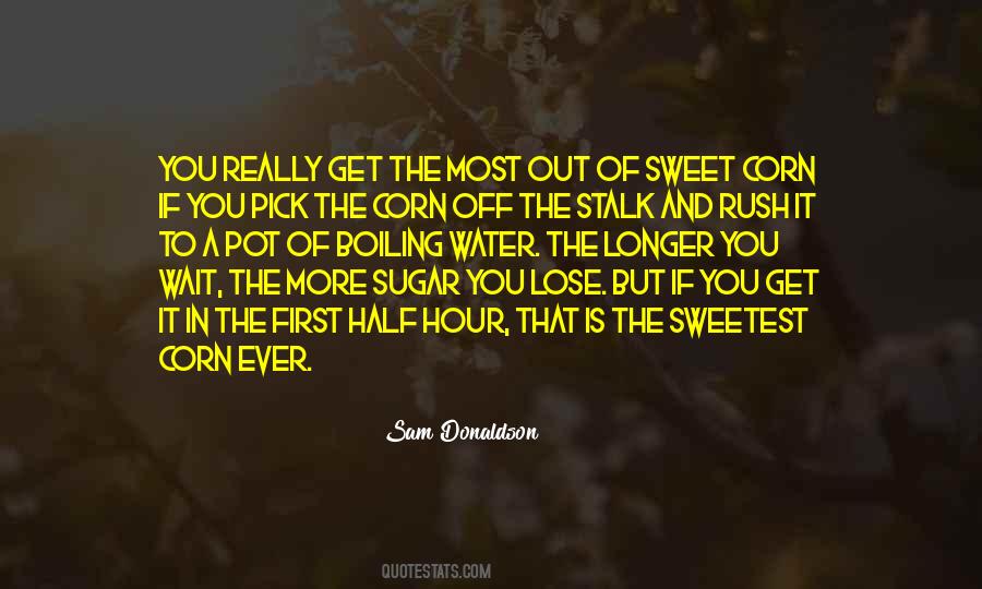 Sugar Is Sweet Quotes #1361771