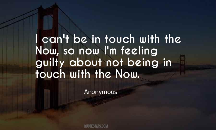 Feeling So Guilty Quotes #141213