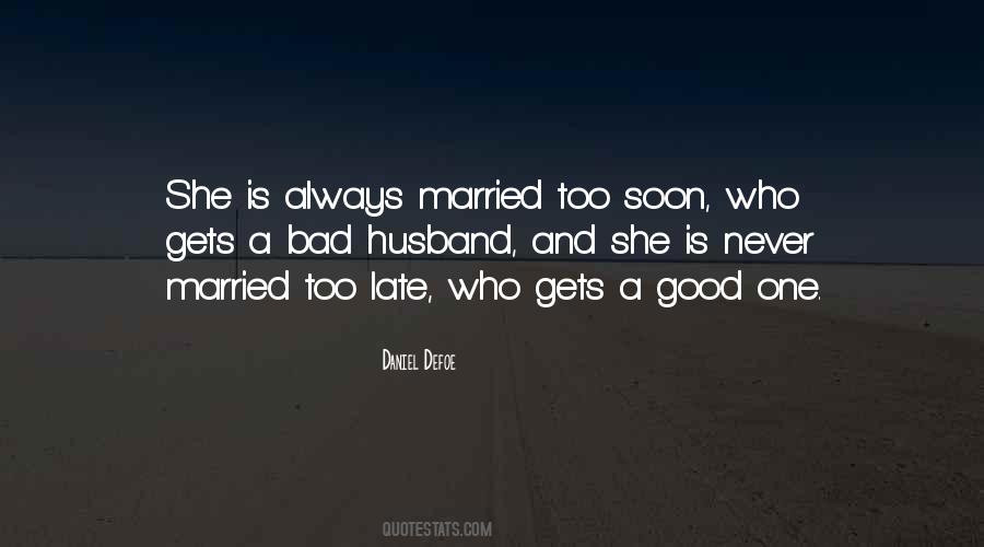 Late Husband Quotes #1399968