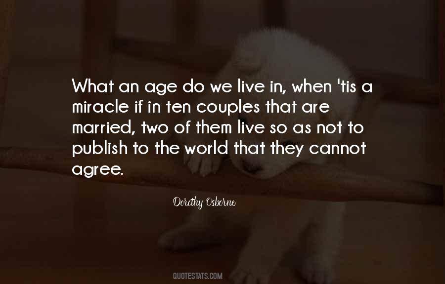 Marriage Age Quotes #1263478