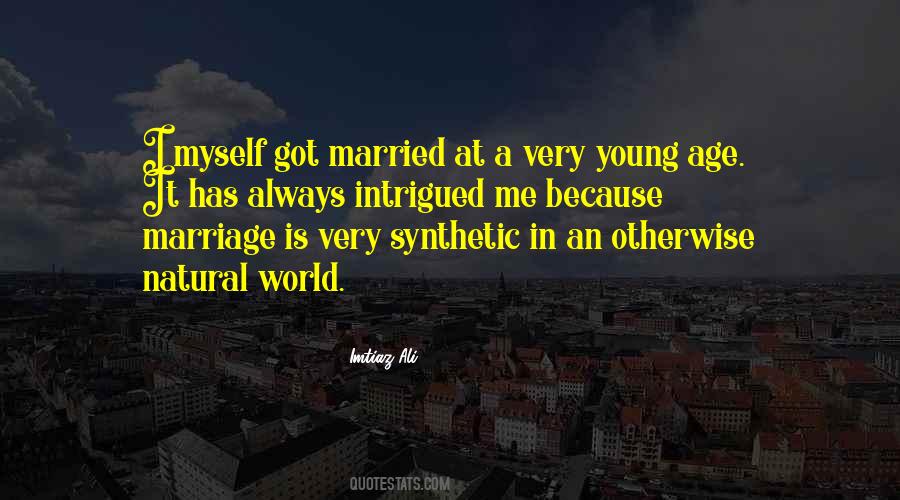 Marriage Age Quotes #76505
