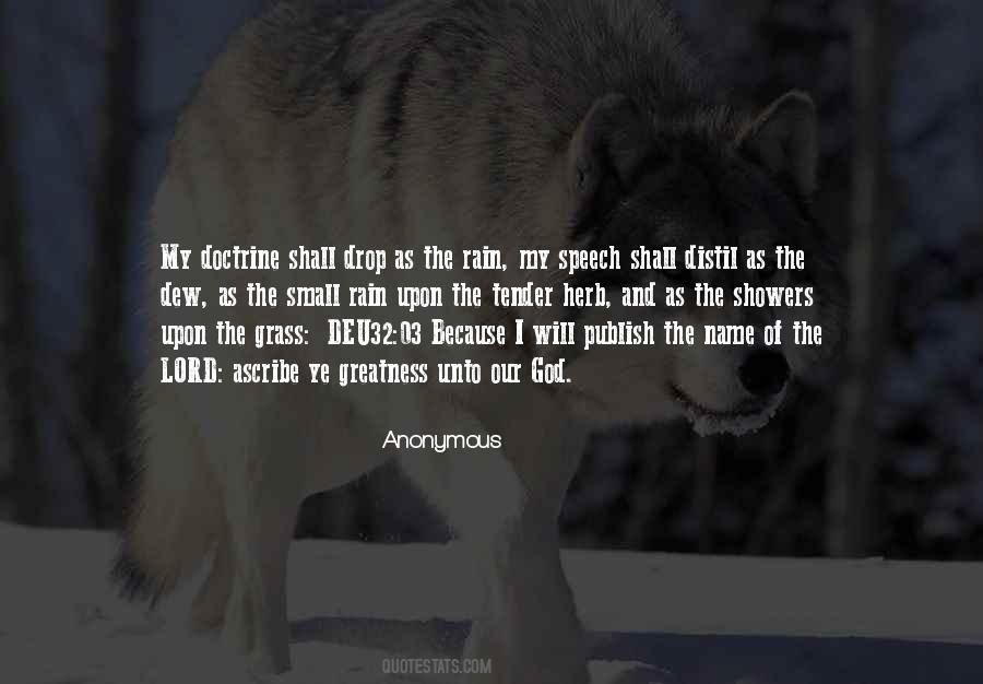 God Rain Quotes #1424257
