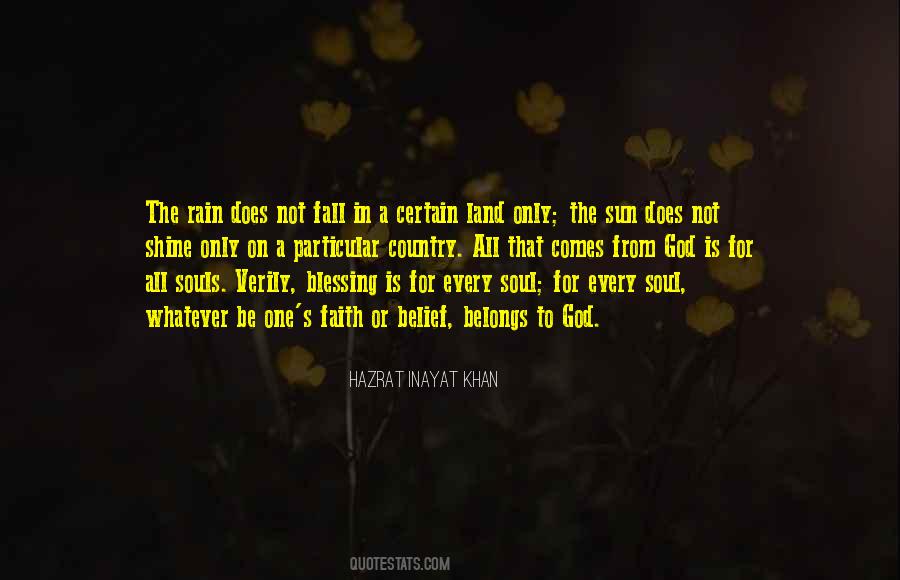 God Rain Quotes #1611080