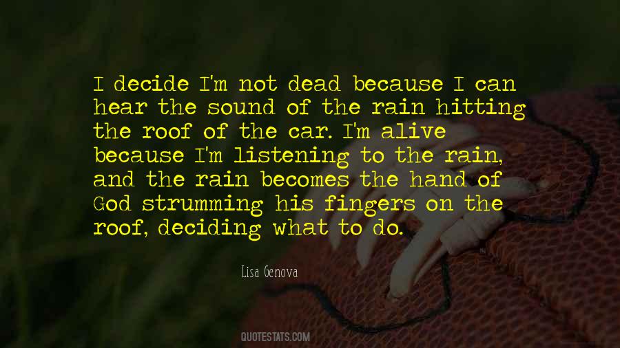 God Rain Quotes #55518