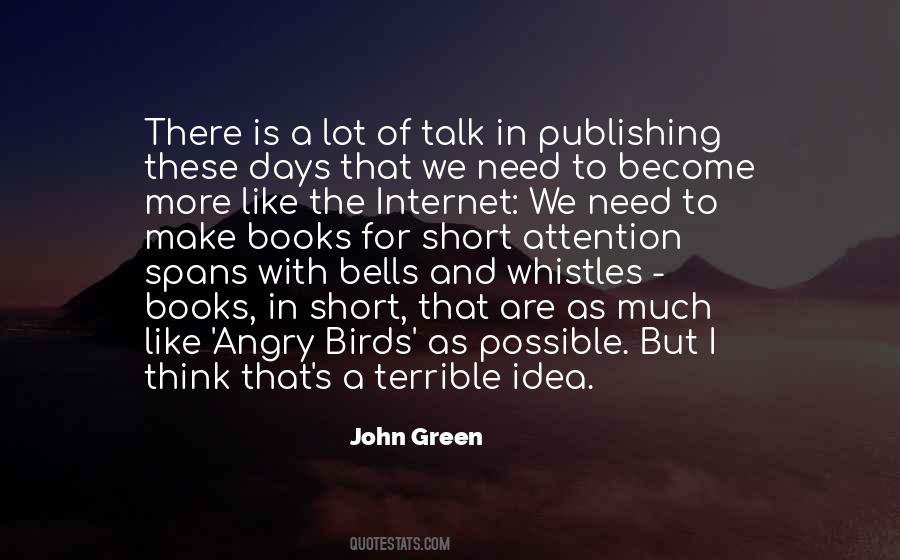 Short Talk Quotes #1592810
