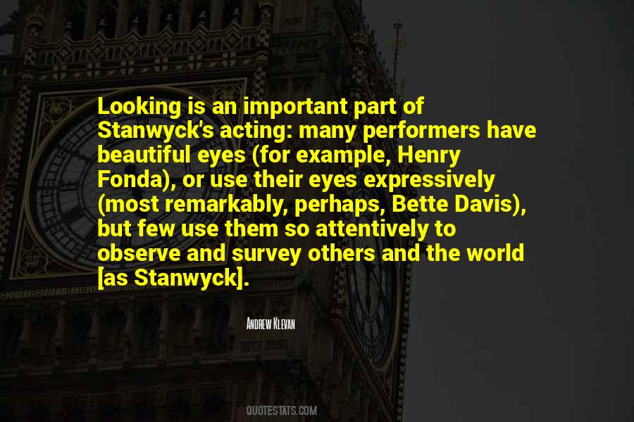 Bette Davis Eyes Quotes #727658
